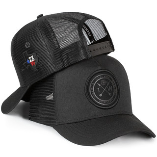 Boné Country Trucker TW Texas Wind Aba Curva Com Telinha Redinha Mascuino Ajustável Premium