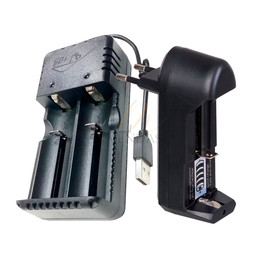 Carregador Duplo Bateria 18650 26650 16340 3.7v/4.2v Li-ion Baterias Pilha de Lanterna 6800mAh