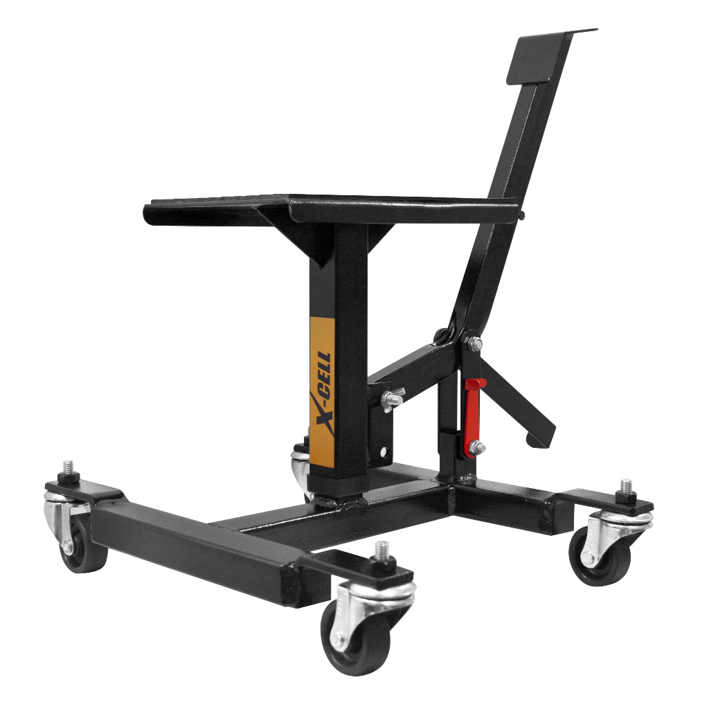 Cavalete Elevação Central Com Rodinhas P/ Moto Universal Reforçado Yamaha Shineray Agrale