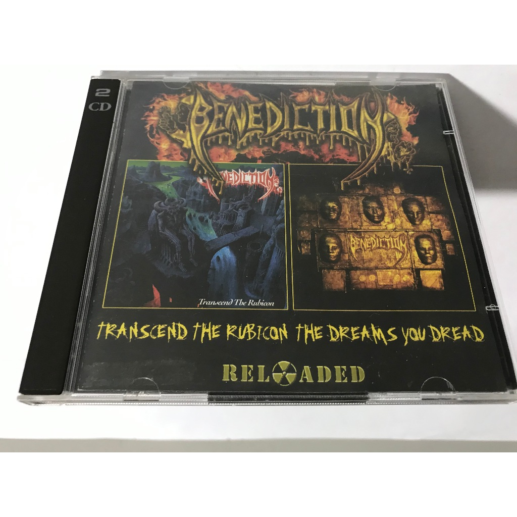 Benediction - Transcend The Rubicon / The Dreams You Dread CD Duplo IMPORTADO RARO