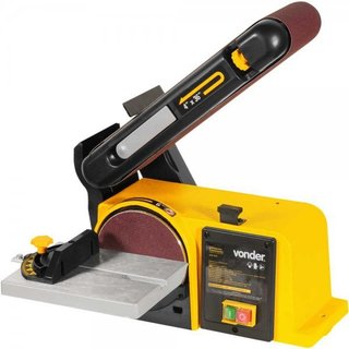 Lixadeira Combinada de Bancada Madeira Resina Vidro Lcv375 220v Vonder em Oferta na Shopee