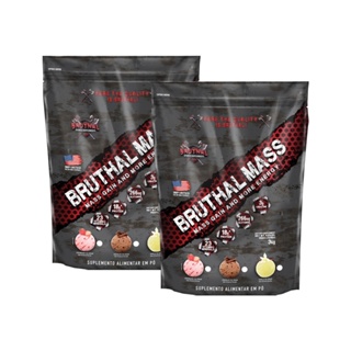 2x Hipercalórico Bruthal Mass Gain 3Kg (cada) - Bruthal Sports Supplements em Oferta na Shopee
