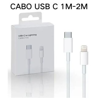 Cabo Para iPhone 20W Turbo 1m/2m PD Apple Lightning Tipo C Usb-c ipad Macbook em Oferta na Shopee