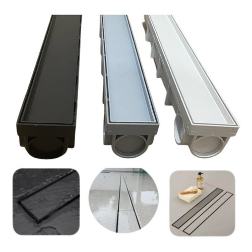 Ralo Banheiro Linear Oculto 6x100 Invisível Sifonado Piso em Oferta na Shopee