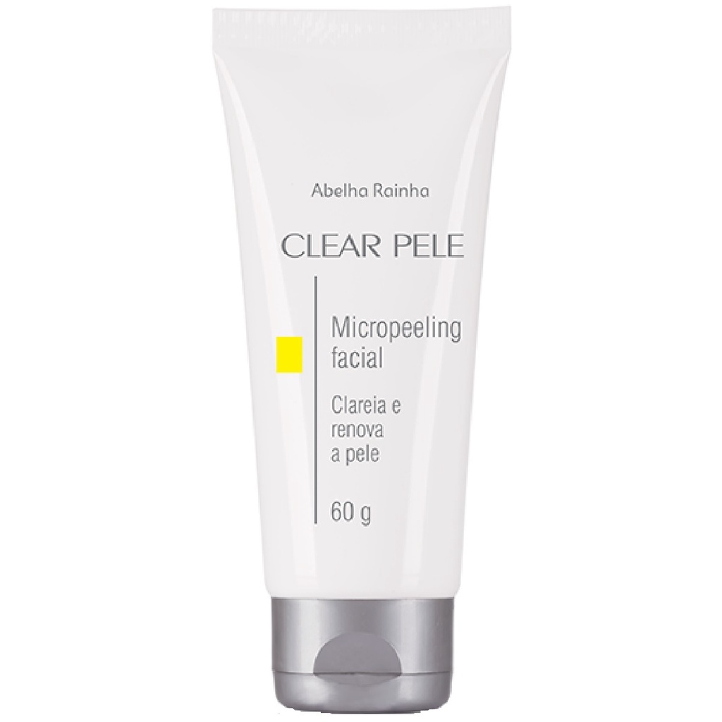 Micropeeling Facial Clareia E Renova A Pele Clear Pele Abelha Rainha 60g