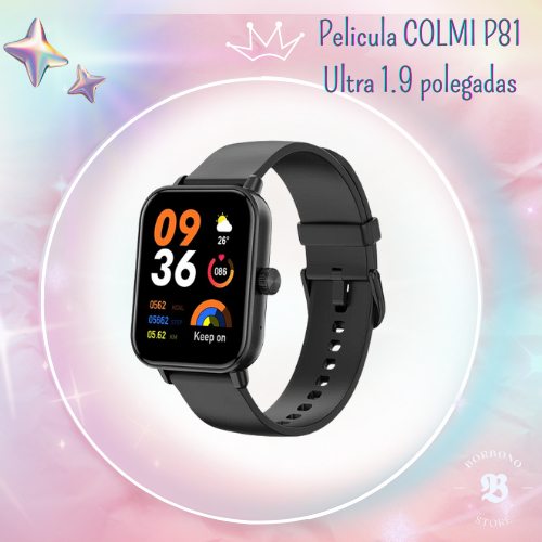 Película protetora de tela para smartwatch COLMI P81 Ultra 1,9 Polegadas