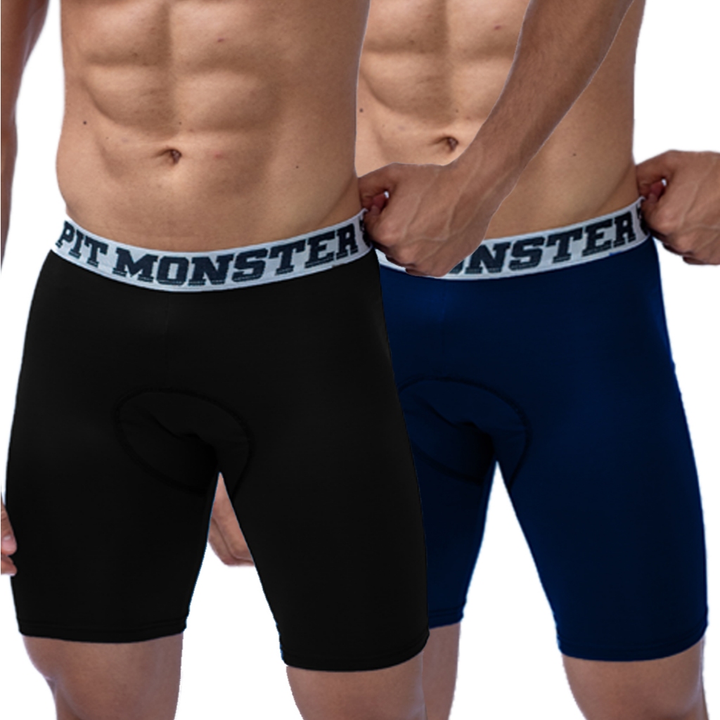 KIT 2 Bermudas Térmicas Segunda Pele Microfibra PitMonster