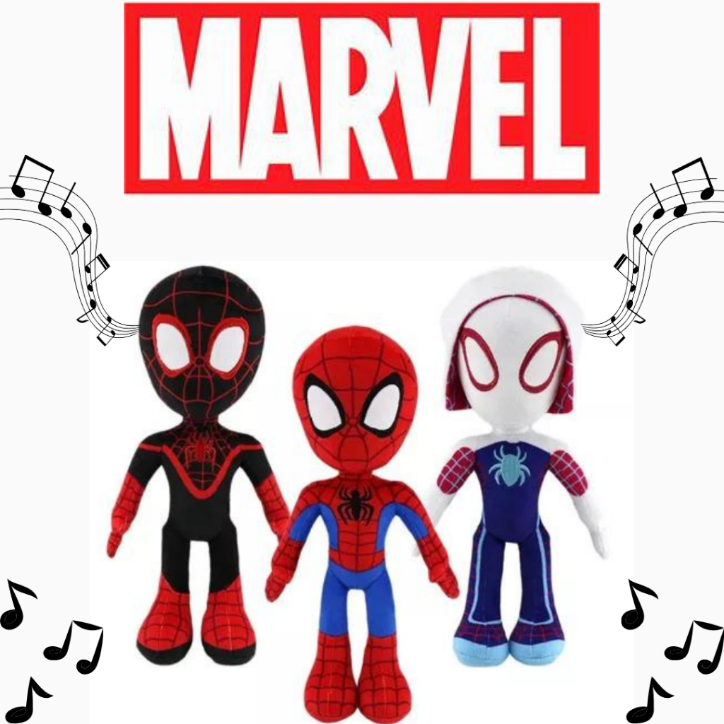 Homem-Aranha De Pelúcia 28 Cm Marvel Avengers Spiderman Cartoon Bonecos De Crianças em Oferta na Shopee