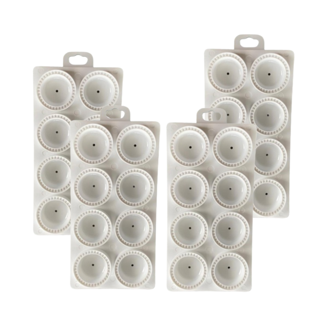 kit 04 formas molde ravioli sorrentino branco envio rapido villa