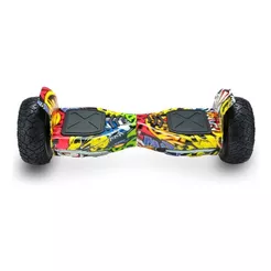 Hoverboard Skate Elétrico Original 8.5 Offroad Led Bluetooth Hiphop