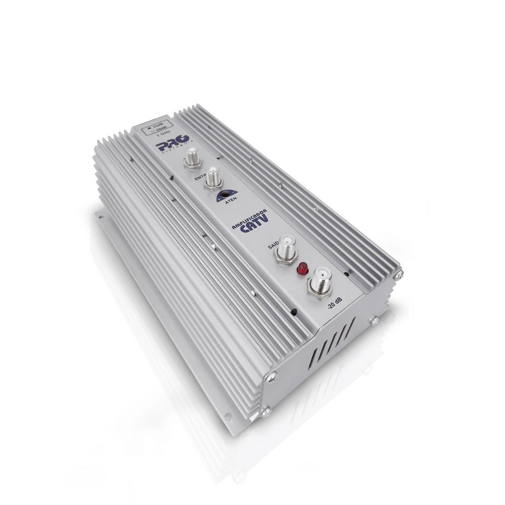 Amplificador de Potência 35Db Proeletronic Para Coletiva De Prédio