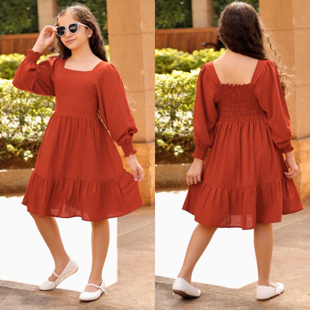 vestido curto de manga longa moda verão