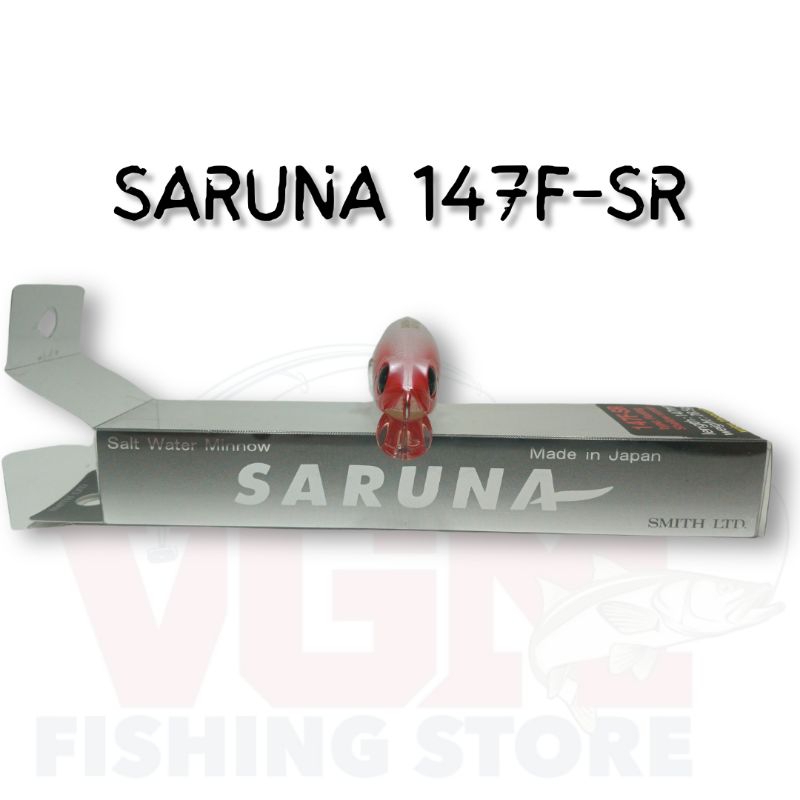 SMITH SARUNA 147F-SR / ISCA ARTIFICIAL / PLUG / MEIA AGUA / PINCHO / ORIGINAL / FLOATING
