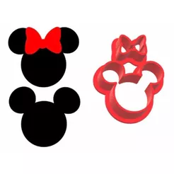 Cortador Minnie 6 cm