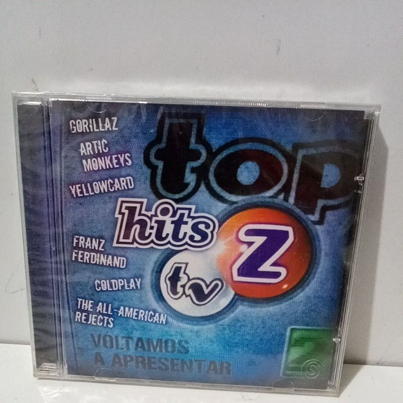 Cd Top Hits Tvz 2 Gorillaz,Artic Monkeys, Coldplay,Weezer, Audioslave..... Lacrado de Fabrica Original