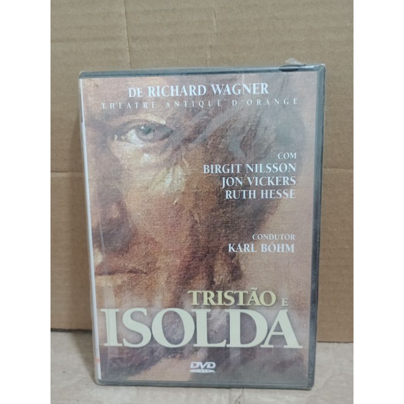 DVD TRISTÃO E ISOLDA DE RICHARD WAGNER (ORIGINAL/LACRADO)