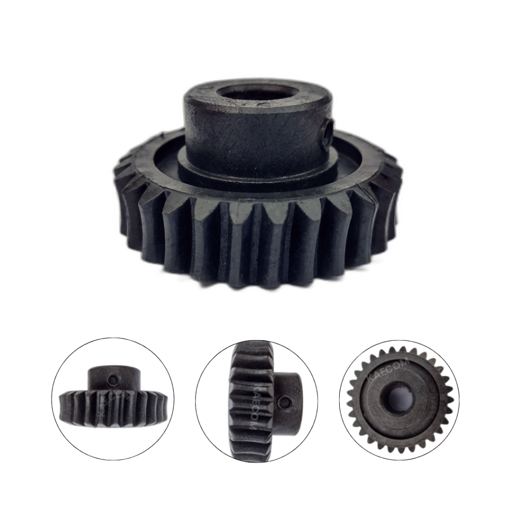 Engrenagem Nylon Ø63 X 30mm Mod. 2 C/ 29 Dentes Furo Ø16mm Varão Assador