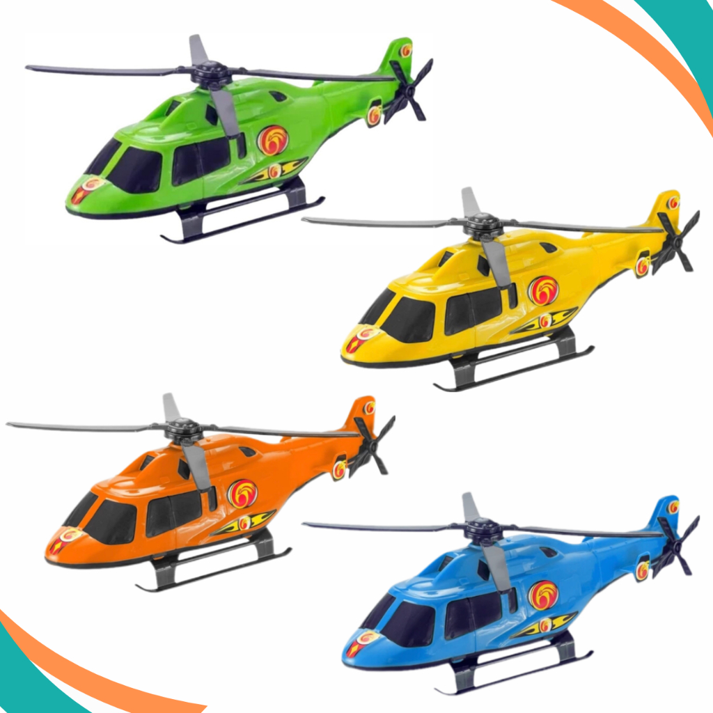 Brinquedos De Menino Helicóptero Infantil Brinquedo Menina Cores Variadas Brinquedo