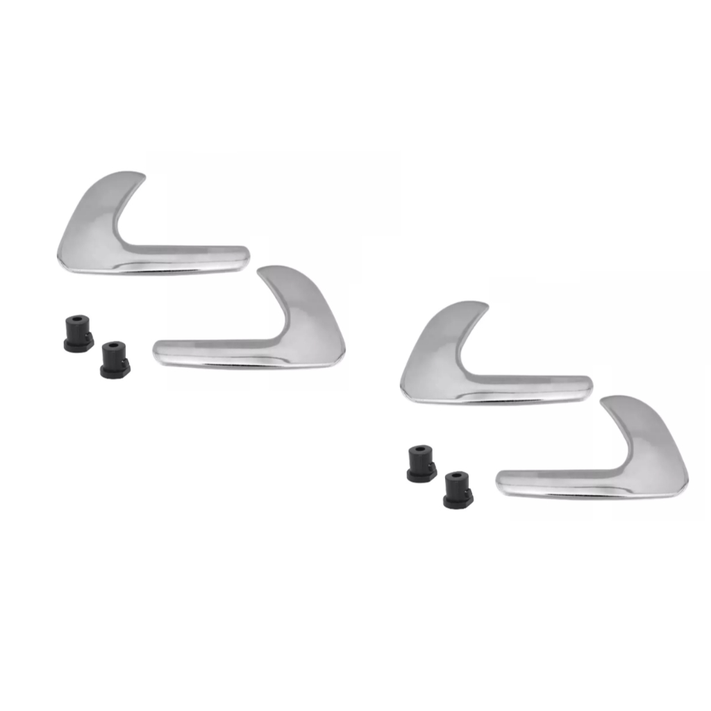 Kit 4 Maçanetas Internas Cromadas Porta Gol Parati Saveiro em Oferta na Shopee