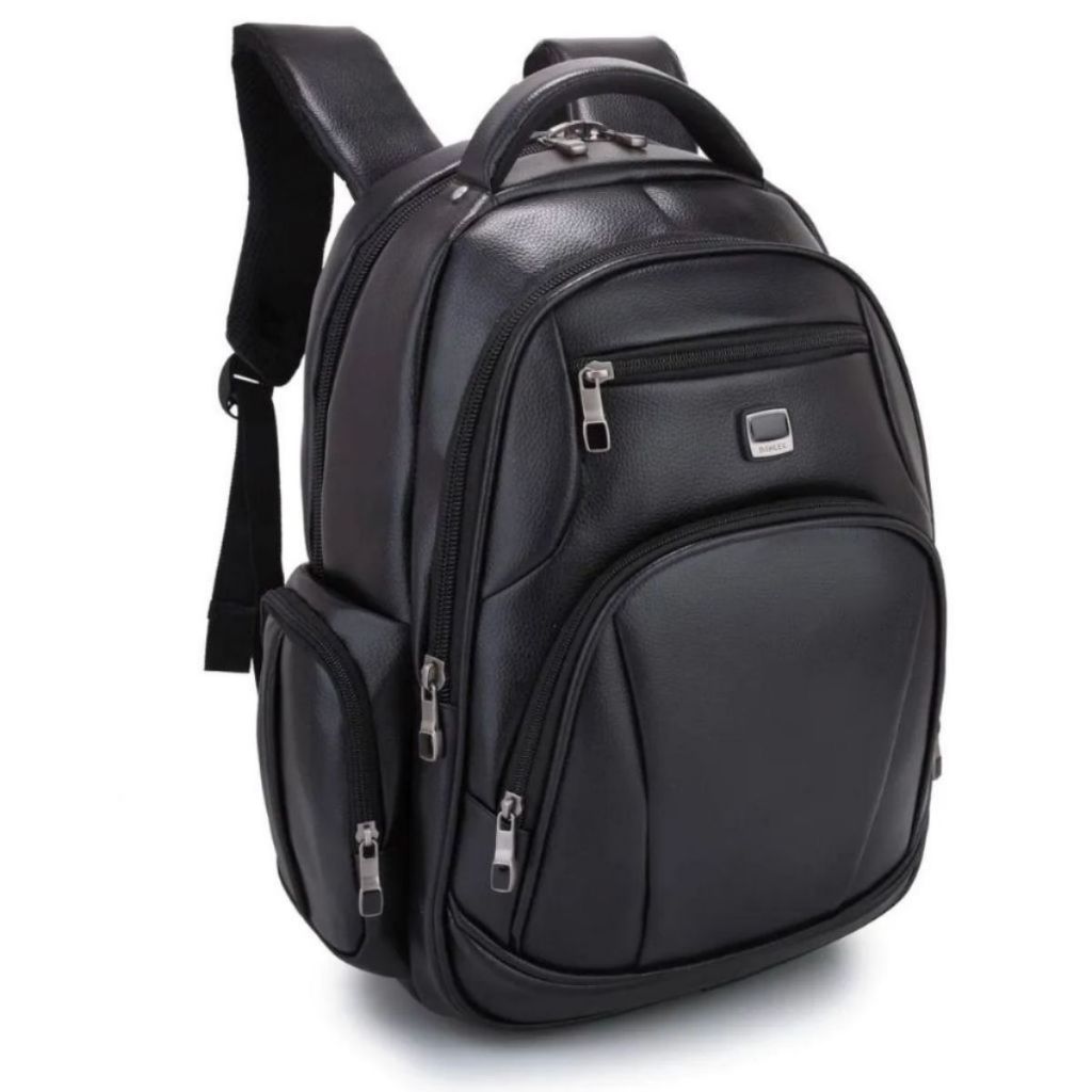 Bolsa Reforçada Couro Notebook Escolar Trabalho Faculdade Masculinas/Feminina