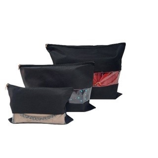Kit 15 Capas TNT Para Bolsa com Zíper P e G -- Saquinho Porta Bolsa em TNT Organizador Com Visor em PVC - Alta Qualidade