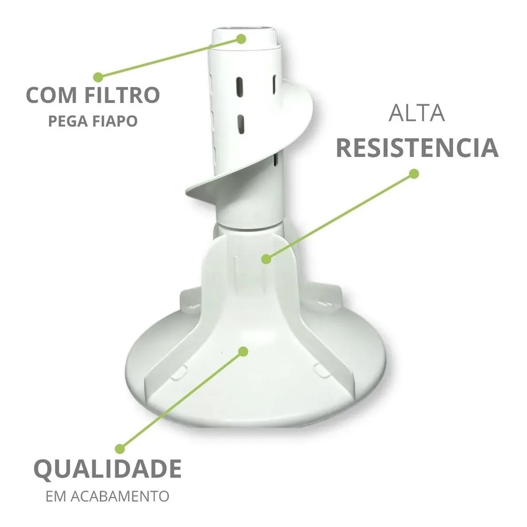 Agitador Batedor Para Lavadora Electrolux Lm08 Lf10 Lt12 LTE12 com filtro8