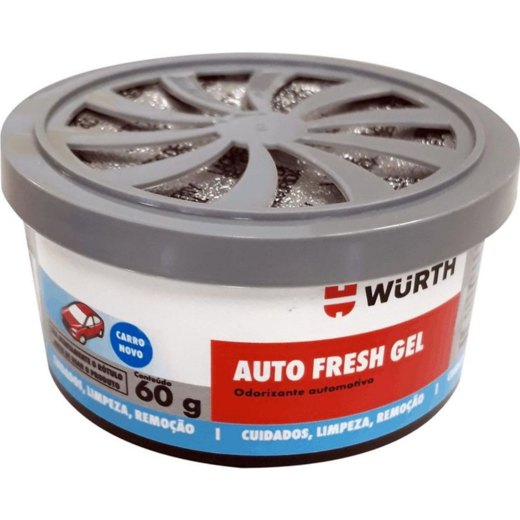 Cheirinho para Carro em Gel Difusor Auto Fresh Carro Novo Wurth