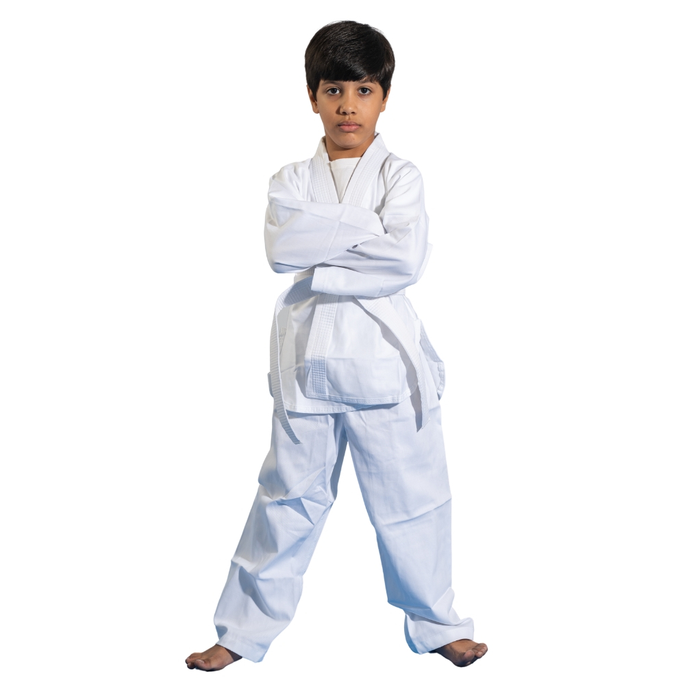 Kimono Jiu-Jitsu Judô Infantil 1 Fit