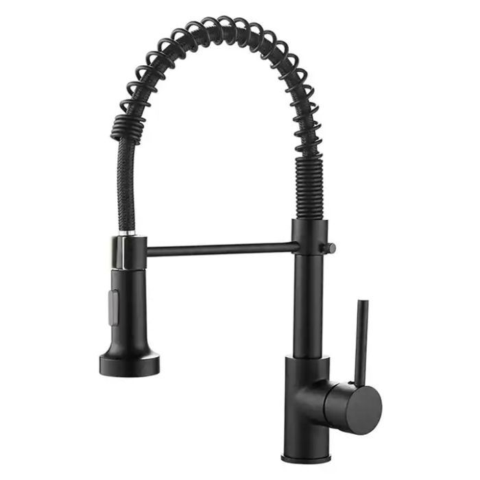 Torneira De Cozinha Monocomando Gourmet Extensível Preto Brinovar