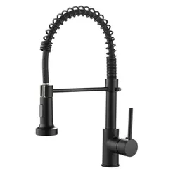 Torneira De Cozinha Monocomando Gourmet Extensível Preto Brinovar