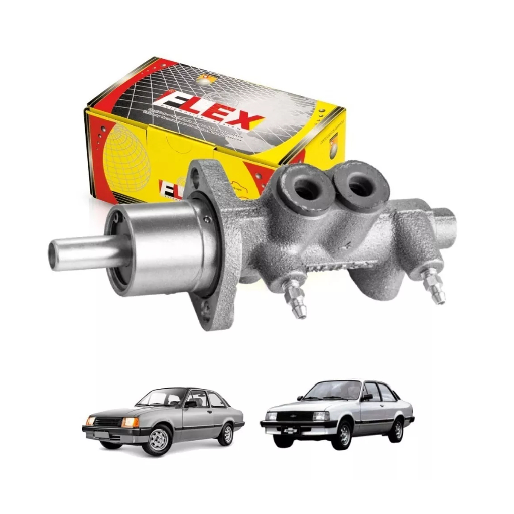 Cilindro Mestre Freio Chevette 1987 à 1992 Chevy 1987 à 1995 Marajô 1987 à 1989