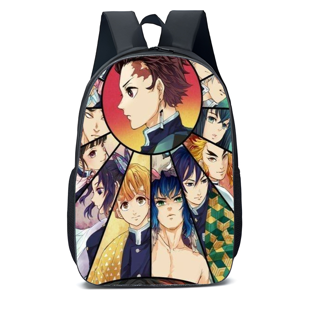 Mochila Escolar Infantil Juvenil personagens demon slayer anime novidade material escolar moda top