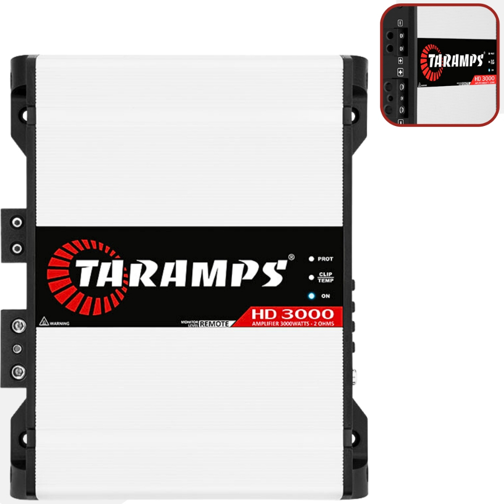 Módulo Amplificador Taramps Hd 3000 Watts Rms