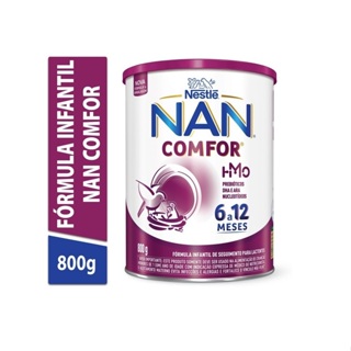 Fórmula Infantil Nestlé NAN Comfor 6 a 12 Meses Lata De 800g em Oferta na Shopee
