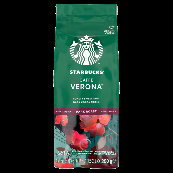 Multi-pack Café Moído Starbucks Caffè Verona 250g