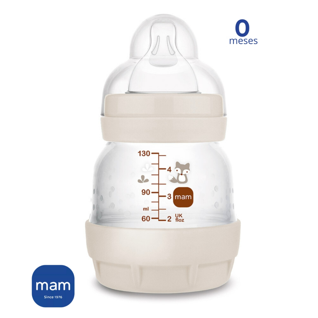 Mamadeira Mam Easy Start 130ml (0 meses) Bebê Bege Recém Nascido Menino Menina Neutra Original em Oferta na Shopee