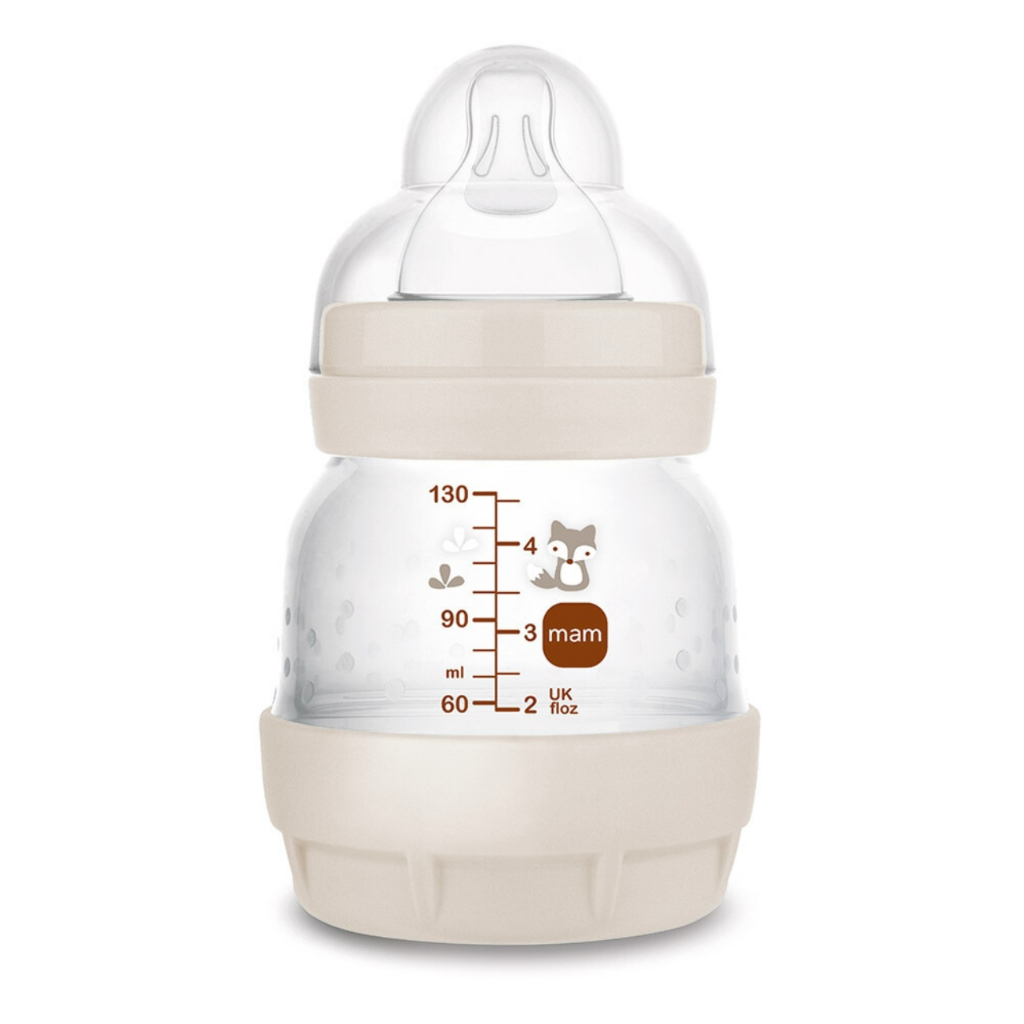 Mamadeira Mam Easy Start 130ml (0 meses) Bebê Bege Recém Nascido Menino Menina Neutra Original