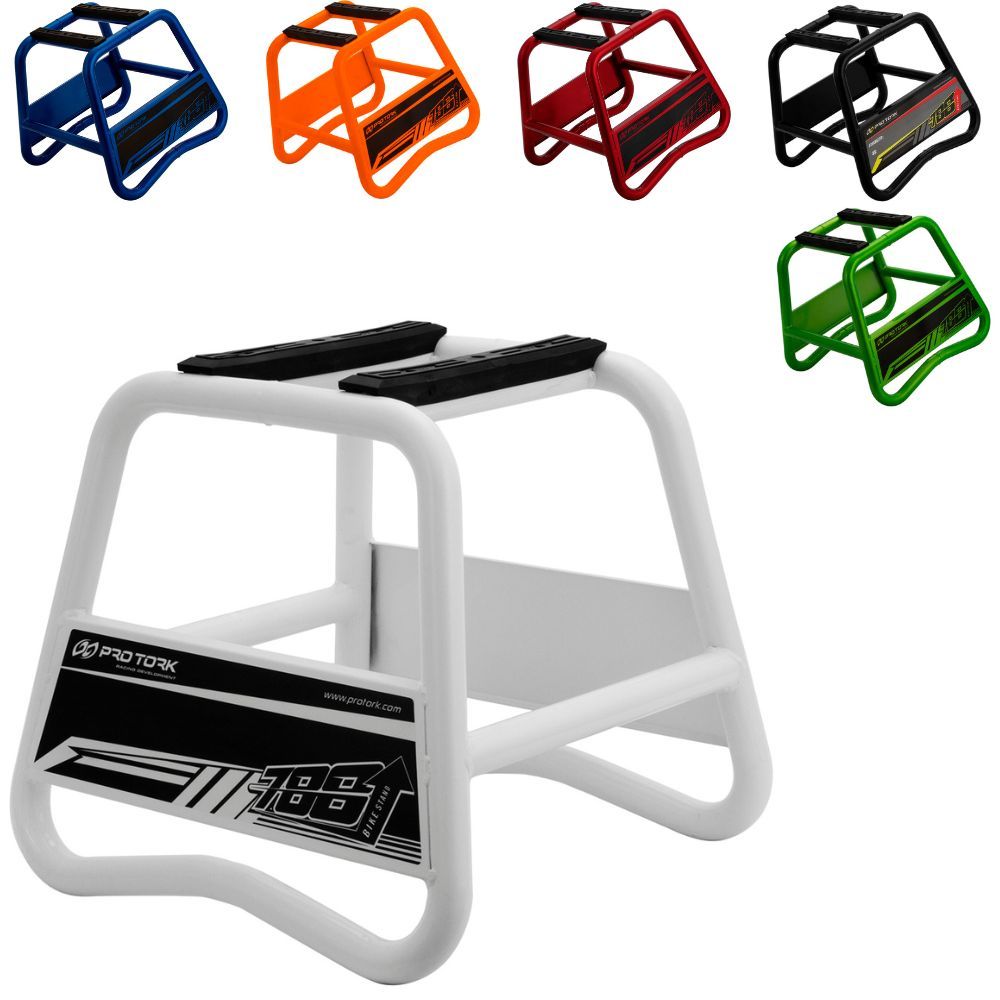 Cavalete Para Moto Central Pro Tork Em Aço Stand 788 Off Road Preto / Colorido Resistente em Oferta na Shopee