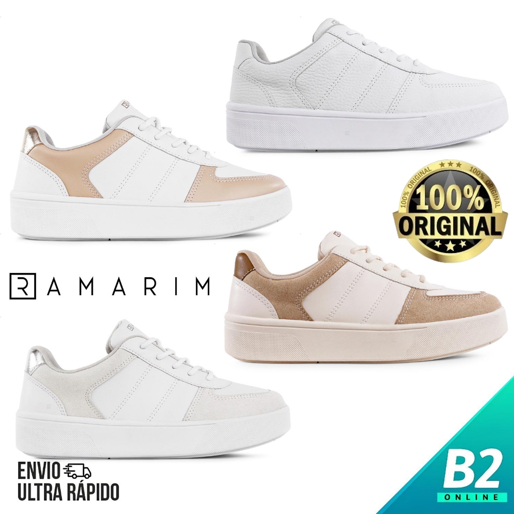 Tênis Ramarim Casual Cadarço Feminino 100% Original Com Nota Fiscal e Garantia