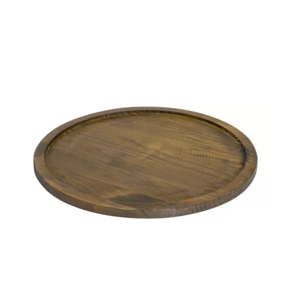 Bandeja Gamela para Pizza Madeira Maciça Forma Redonda 30CM em Oferta na Shopee