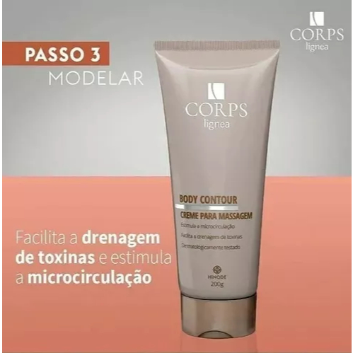 Creme para Massagem Body Contour Corps Lígnea 200g