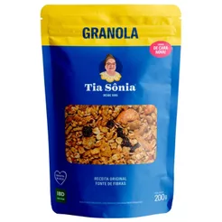 Granola Tradicional 200g - Tia Sônia