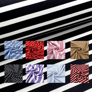 Malha Canelada Listrada 1,0 x 1,60 Largura - Estampada - Elastano em Oferta na Shopee