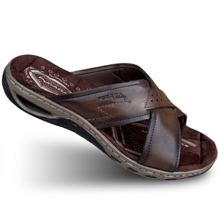 Sandália Masculina Pegada Couro Top Confortável 131661 em Oferta na Shopee