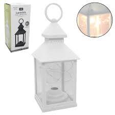 Luminária Decorativa Lanterna Marroquina Fios De Fada Preto branco