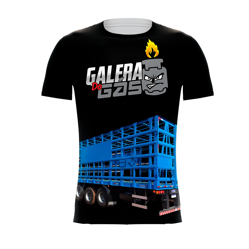 Camisa Camiseta Caminhoneiro Caminhão Galera do Gás em Oferta na Shopee