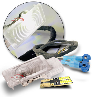 Luz Porta-malas Led Branco Onix Ls Lt Joy Luz Lanterna Cortesia Chicote