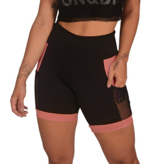 Short Fitness academia B03 em Oferta na Shopee