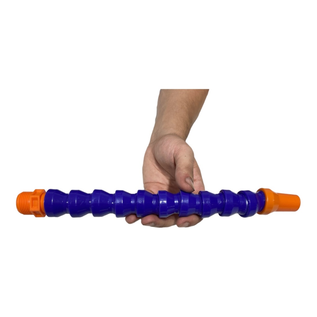 Mangueira Flexível Articulada Refrigeração Torno 3/4 X 300mm - Bico Redondo ou Bico Chato