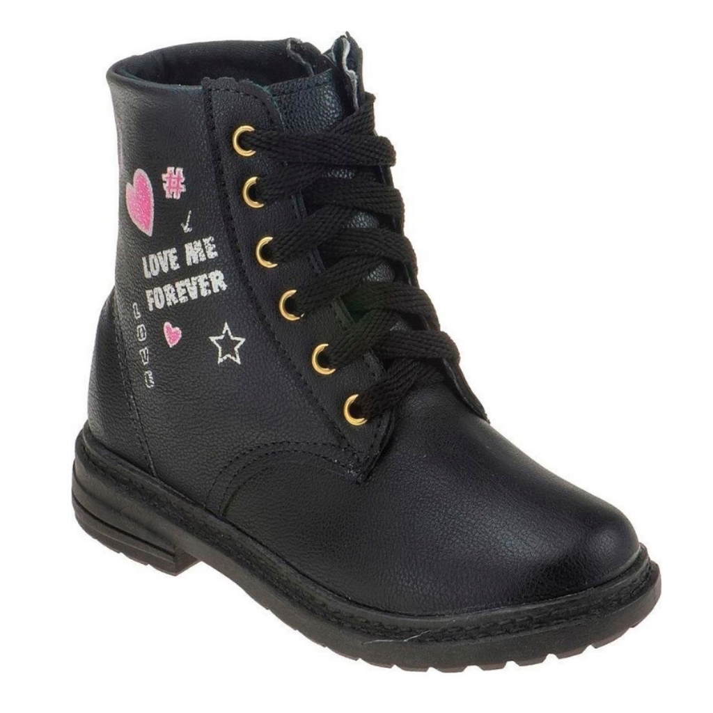 Bota Feminina Infantil Coturno Feminino Infantil em Oferta na Shopee